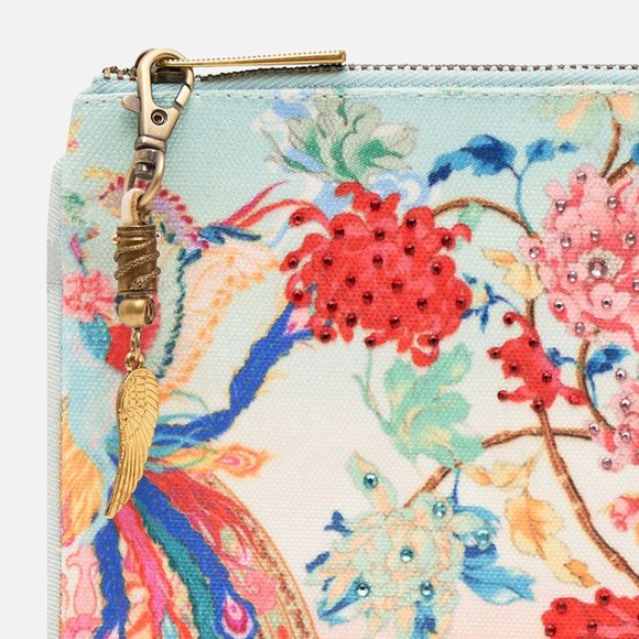 CAMILLA Go Stag Small Canvas Clutch - BNWT - Picture 2 of 2